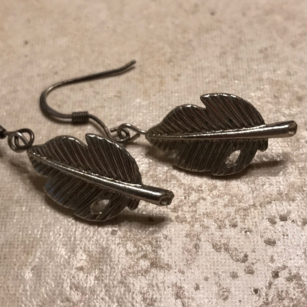 Leaf earrings